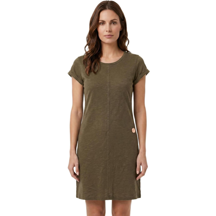 Vestido de mujer estilo safari urbano