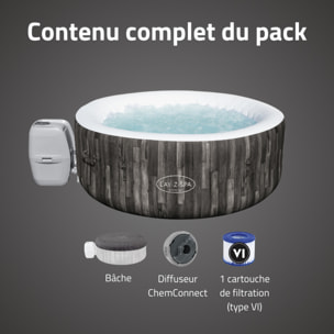 Bestway Spa gonflable rond Lay-Z-Spa Bahamas AirJet 2-4 personnes