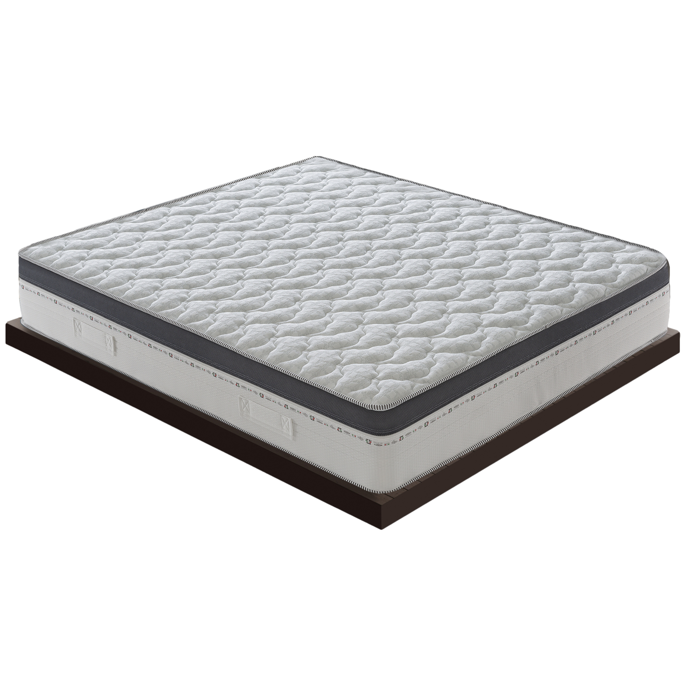 Materasso 135x190 800 molle insacchettate e Memory Foam - Alto 28 cm - 7 cm Memory Foam - 9 Zone di Comfort