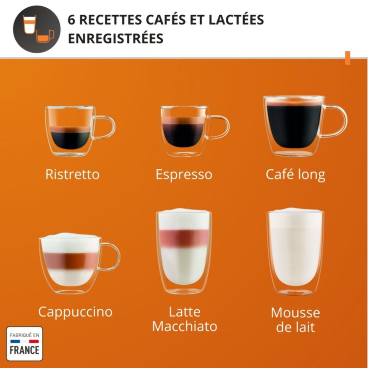 Expresso Broyeur KRUPS Sensation lait EA912HF1