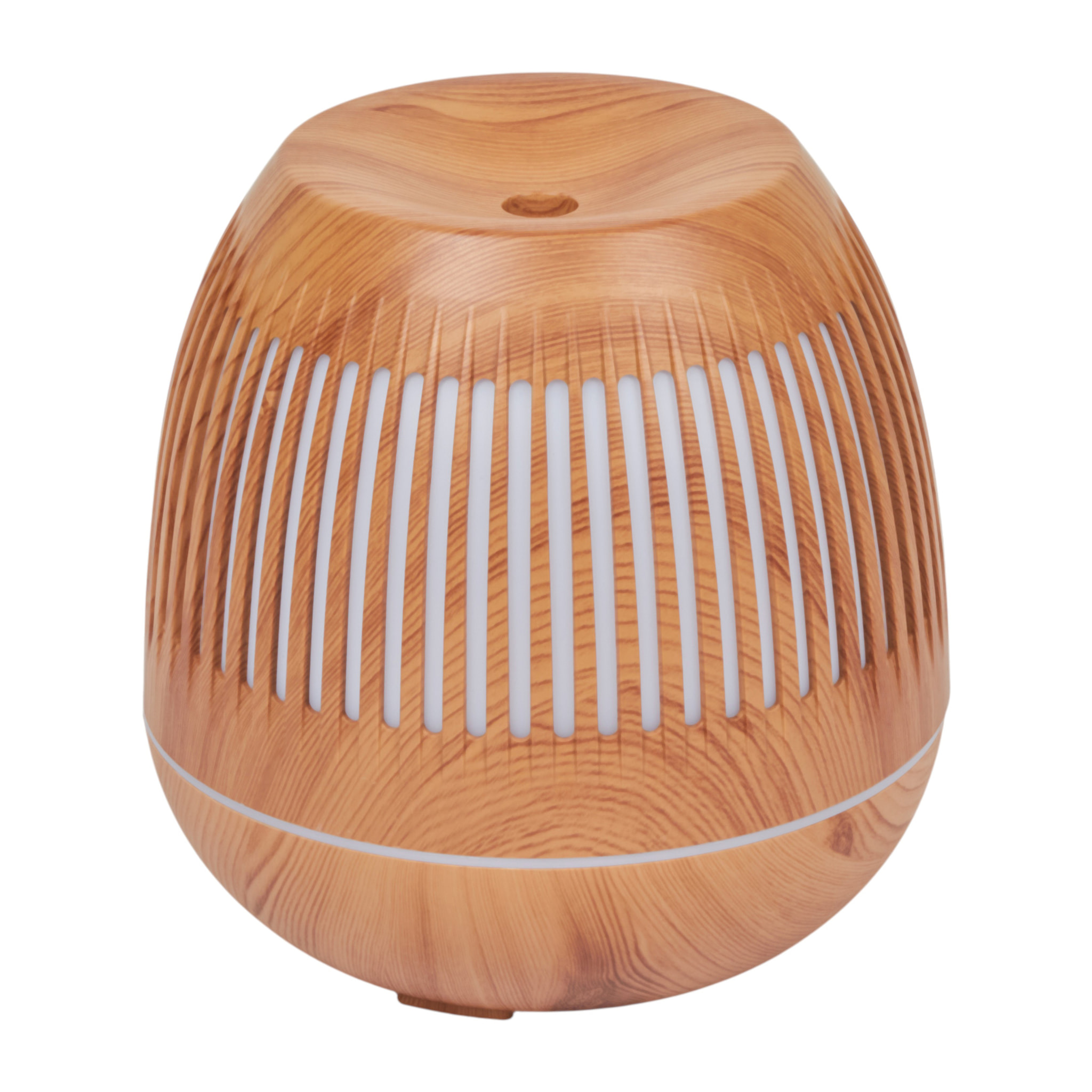 Diffuseur - HOME DECO FACTORY - Lantern - Huiles Essentielles - LED - Marron
