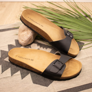 SANDALIA BABUNKERS NEGRO