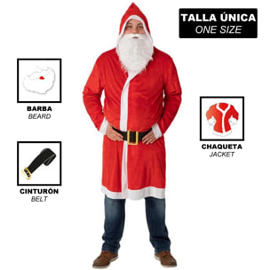 Disfraz de Papá Noel adulto