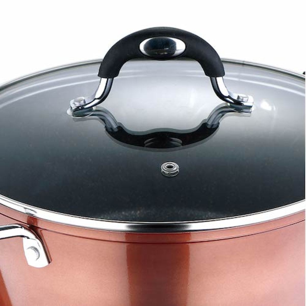 SET 5PC BATERIA DE COCINA ALUMINIO FORJADO IND PANDORA BG