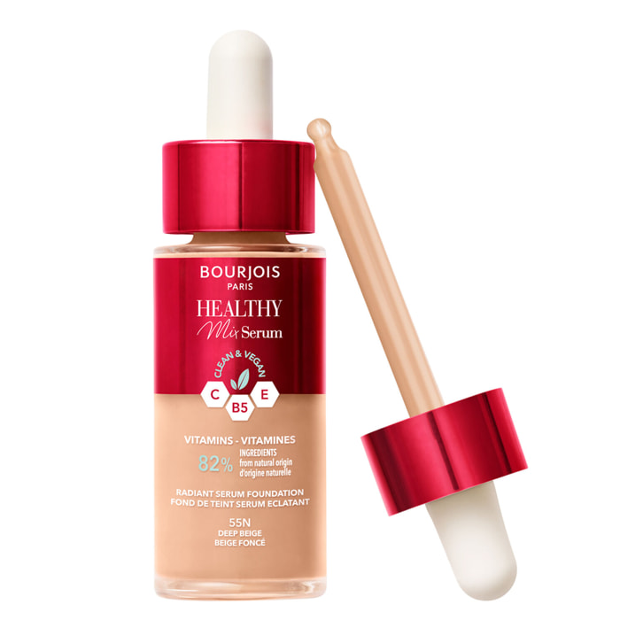 Healthy Mix Clean - Sérum Clean et Vegan - Fond de Teint 30 ml