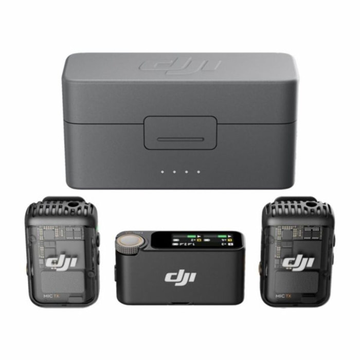 Micro DJI Mic 2 2 TX + 1 RX + Charging Case