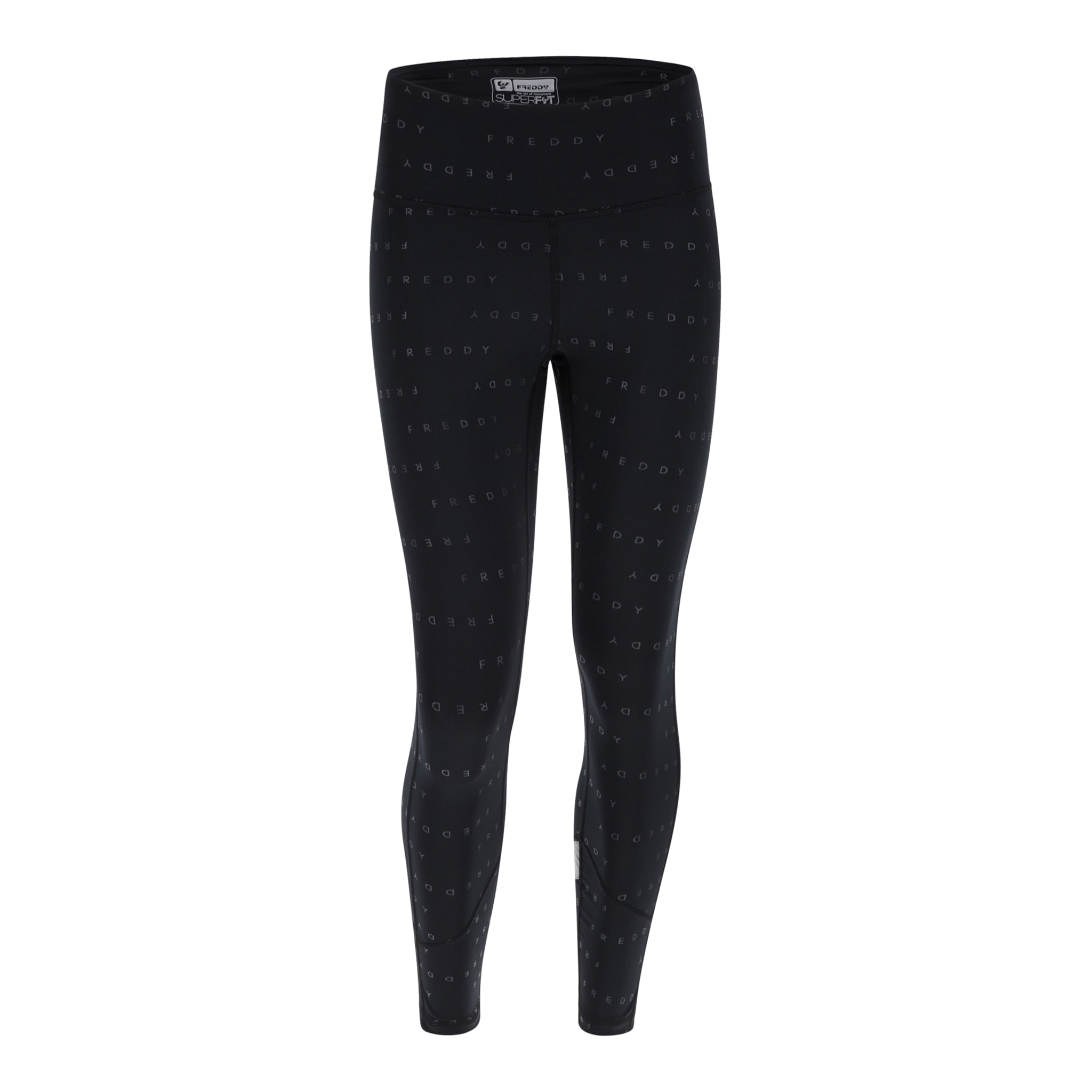 Leggings Superfit ecologici traspiranti logo Freddy all over