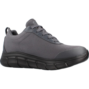 Sneakers De  Hombre Bobs B Flex - Rainy Edge Gris