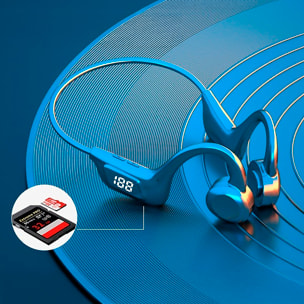 Auriculares Bluetooth 5.3 con sonido de alta calidad y batería de larga duración. Con Tecnología de Conducción Ósea.