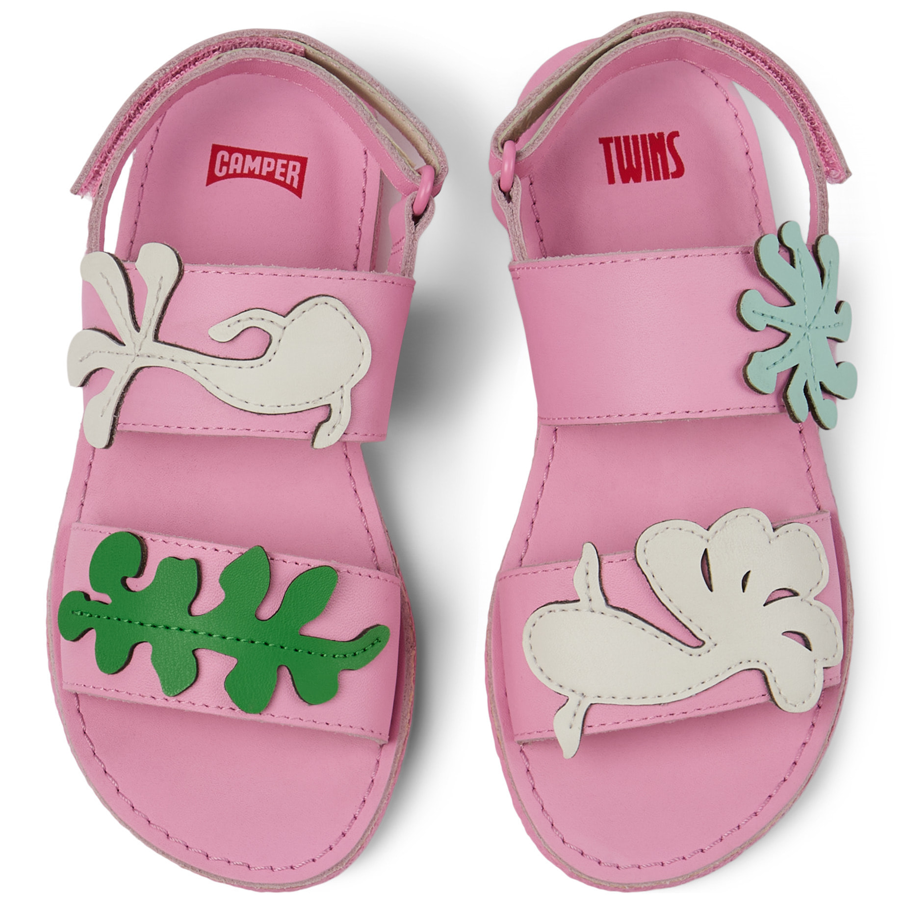 Sandalias - CAMPER Miko - Rosa - Cuero liso