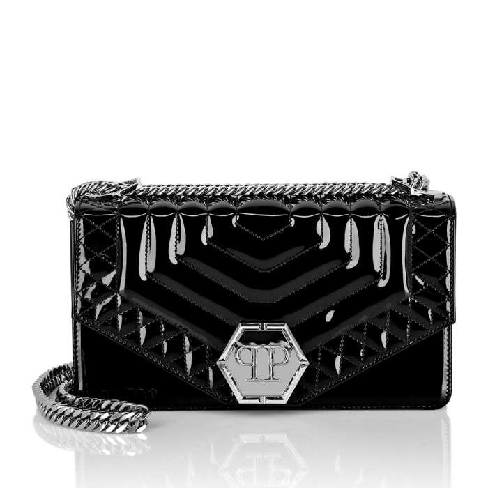 PHILIPP PLEIN Borsa a spalla HEXAGON