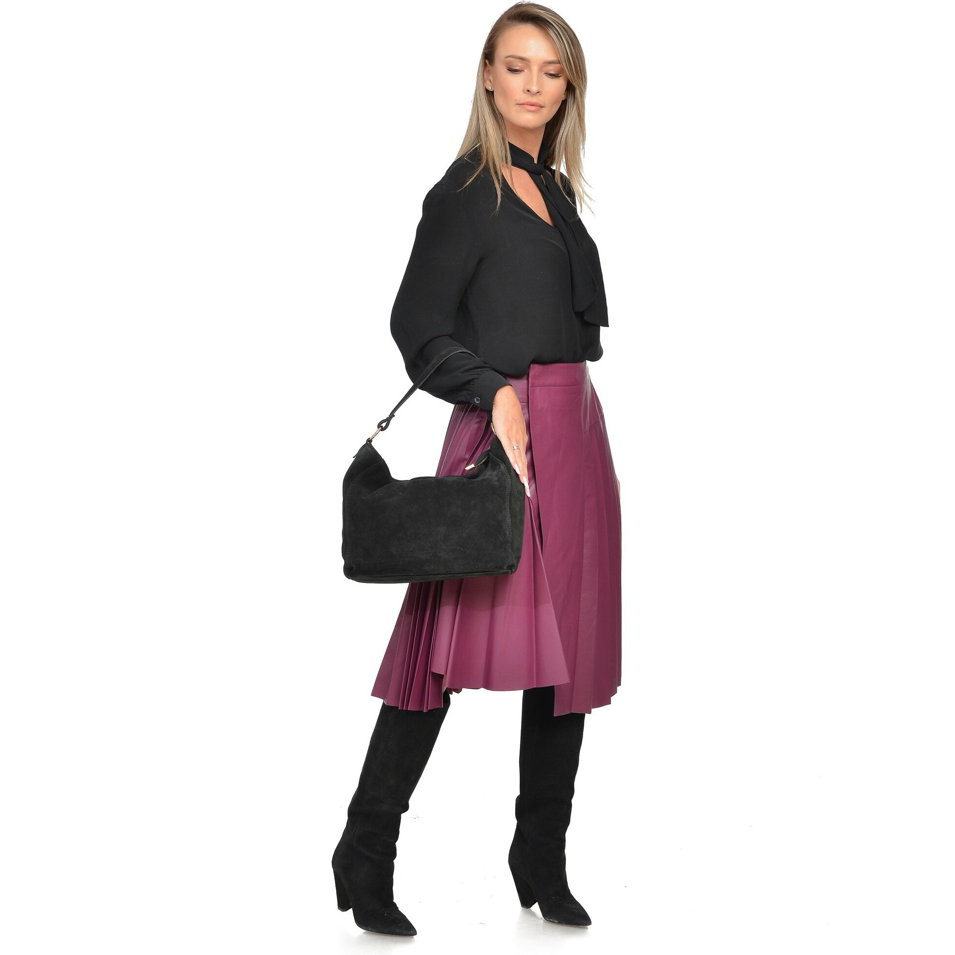 Borsa a tracolla Isabella Rhea Nero