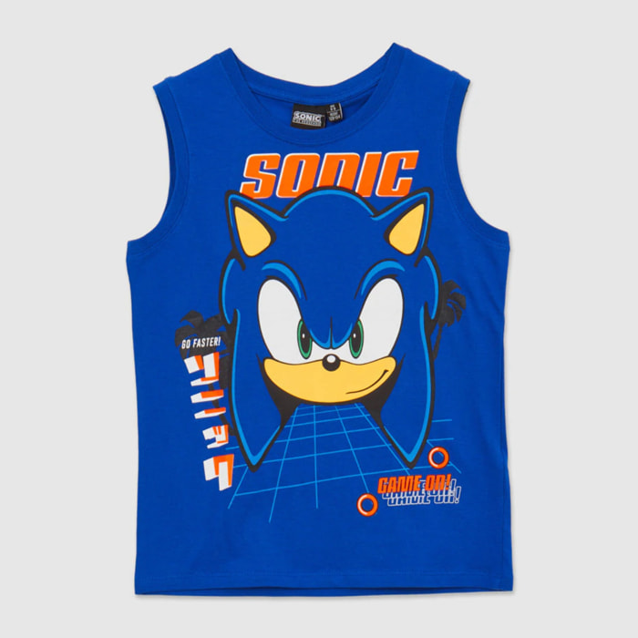 Canotta stampa Sonic