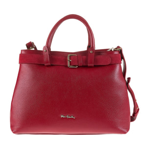 Borsa a mano da donna Made in Italy - Modello Lumina Chic - 100% pelle - 37.0 x 25.0 x 12.0 cm