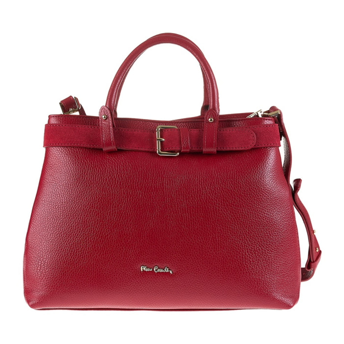 Borsa a mano da donna Made in Italy - Modello Lumina Chic - 100% pelle - 37.0 x 25.0 x 12.0 cm