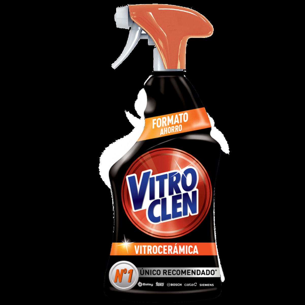 Vitroclen Limpiador de Vitrocerámica en pistola, pack 2 unidades x 450ml