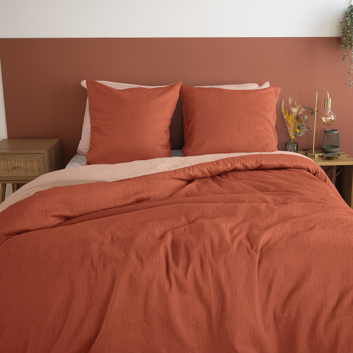 Parure housse de couette 3pcs 100% microfibre_aurore 220x240 cm