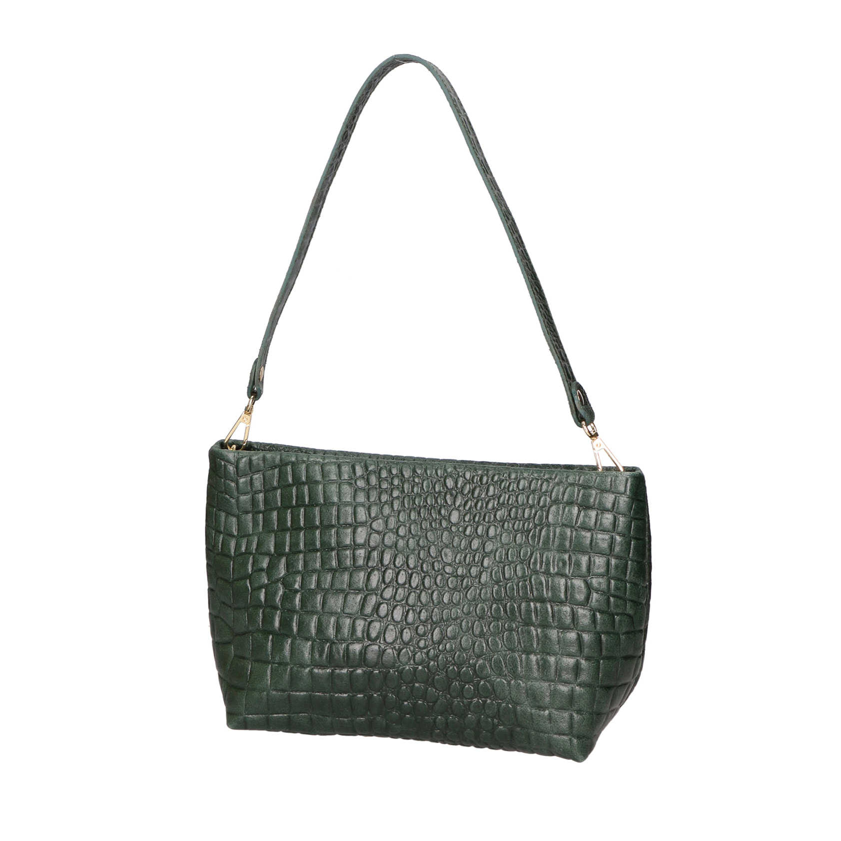 Borsa a spalla da Donna Lorelei in Vera Pelle Made in Italy 19x33x10 cm