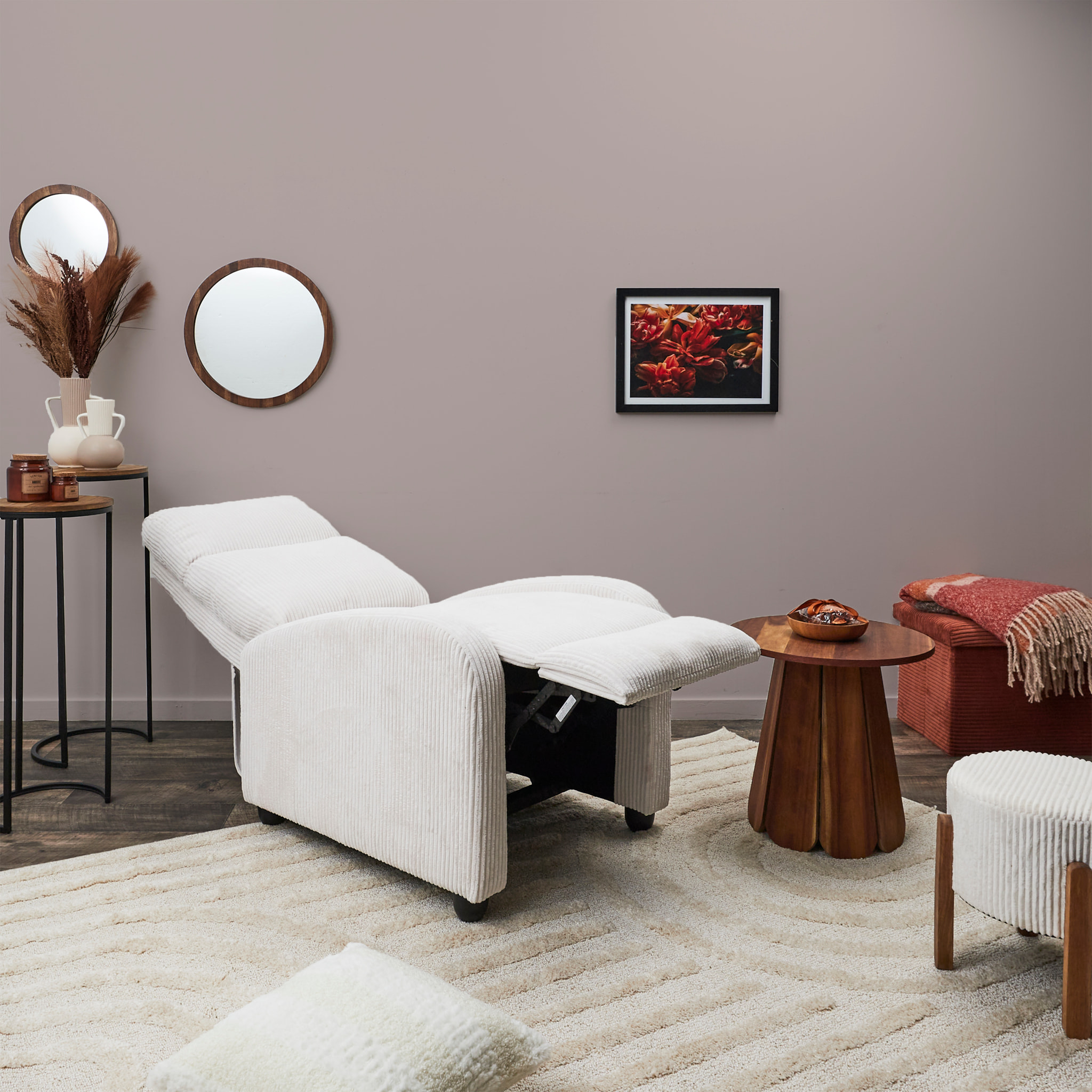 Fauteuil Dream Cotele Scott Beige