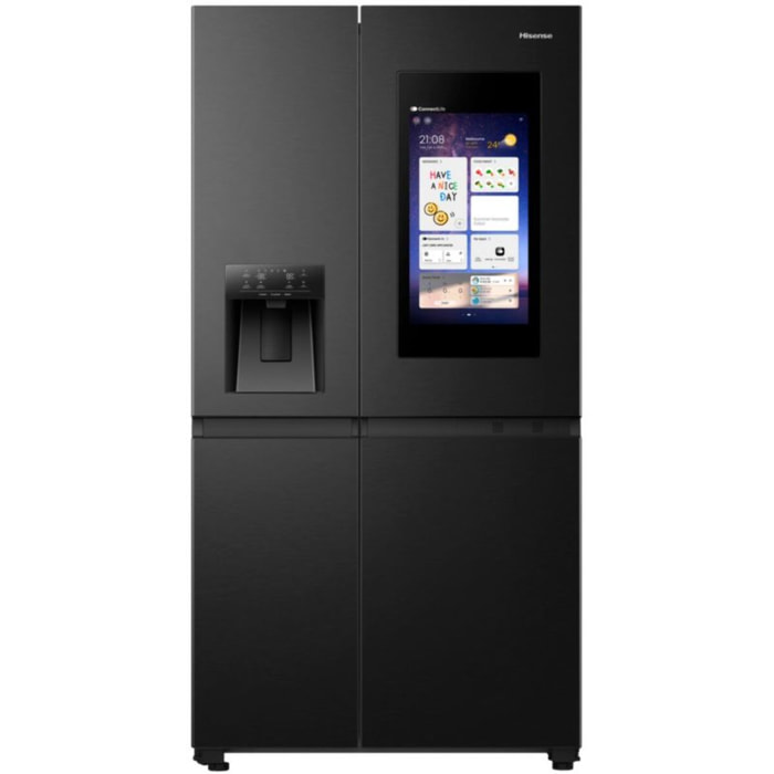 Réfrigérateur Américain HISENSE RS9P628GPFE smart screen