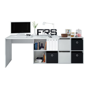 Mesa de escritorio Adapta XL Blanco Artik (Blanco Mate)