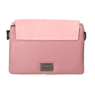 Borsa a tracolla da donna In Vera pelle Made in Italy 21x15x6 cm