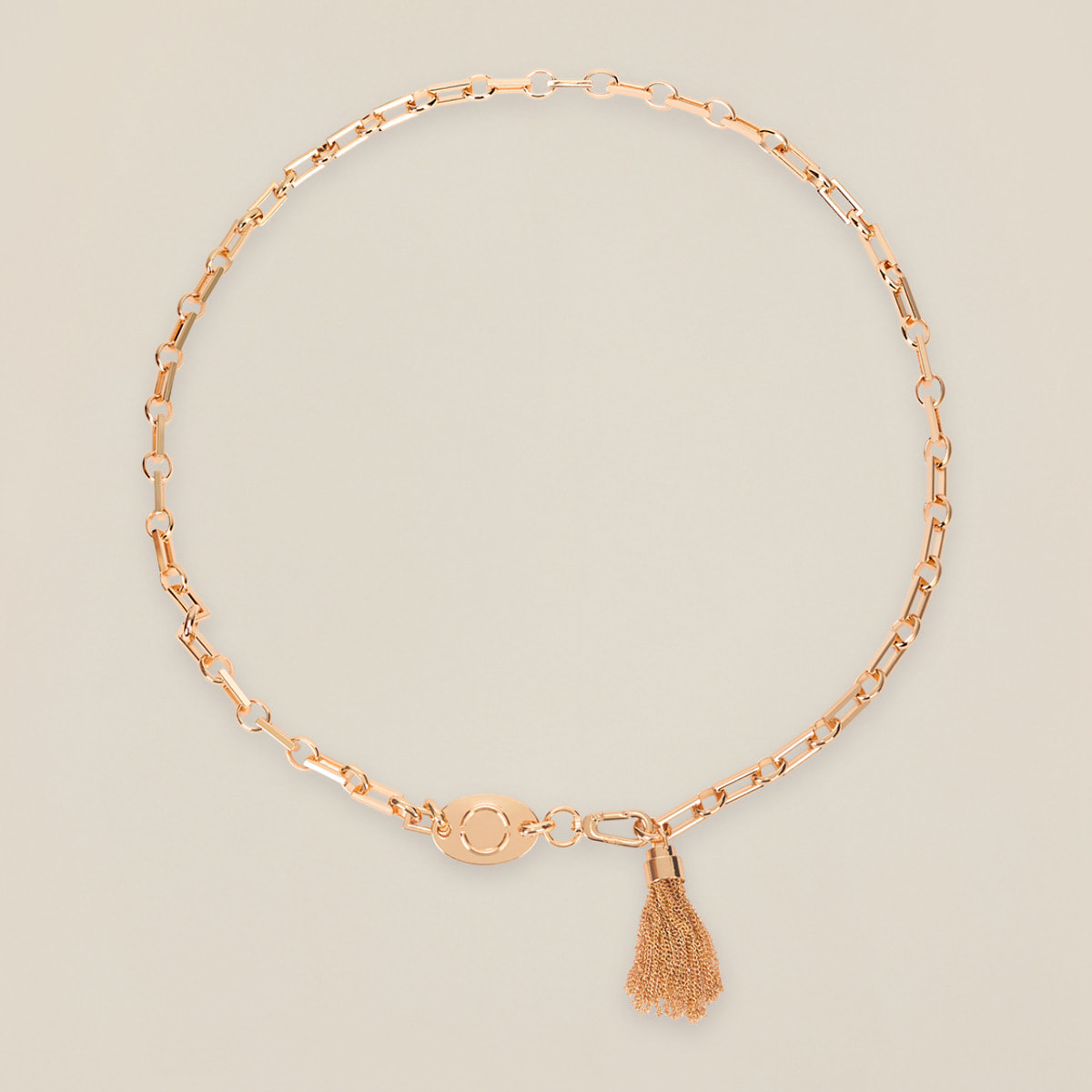 Oltre - Cintura a catena metallica - Oro