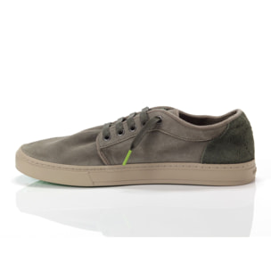 Sneakers Satorisan Heisei Suede Peat Green Grigio