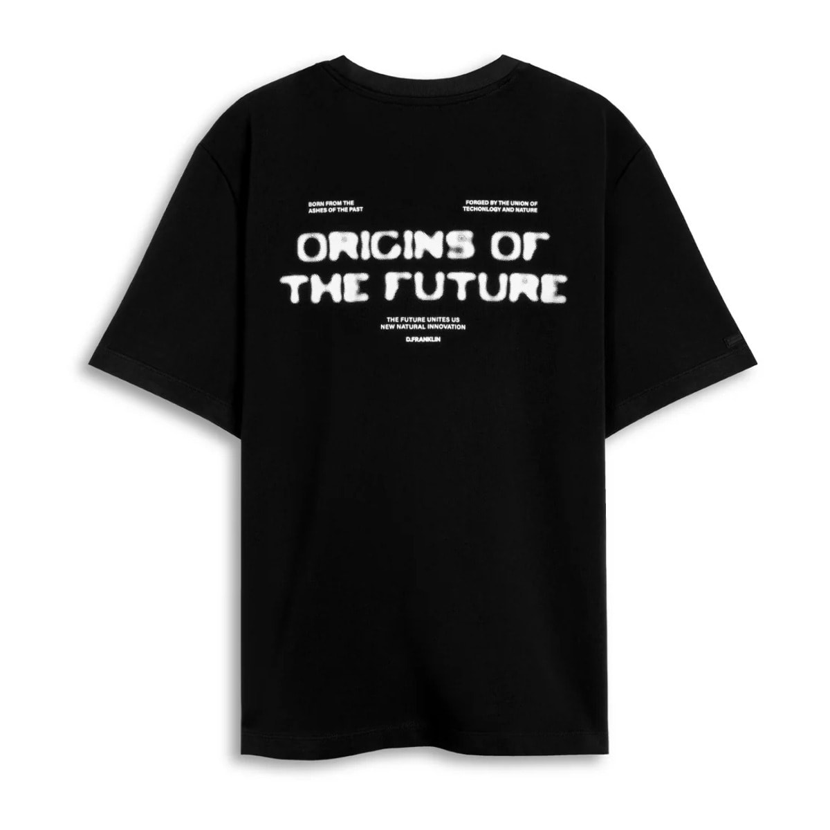 Camiseta Origins D.Franklin Negro/Blanco