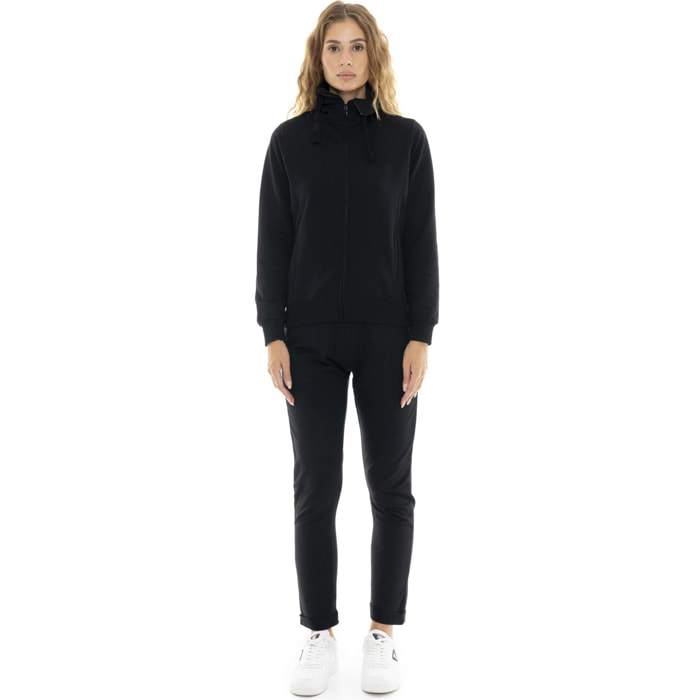 Tuta invernale da donna con colletto e zip 'Pearl'