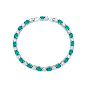 Pulsera Manlor acabado plata