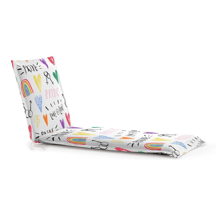 Coussin pour chaise longue Pride 5 53x175x7 cm