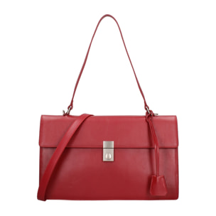 Borsa a spalla da donna Made in Italy - Modello Ereba Ultra - 100% pelle - 34.5 x 21.0 x 10.0 cm