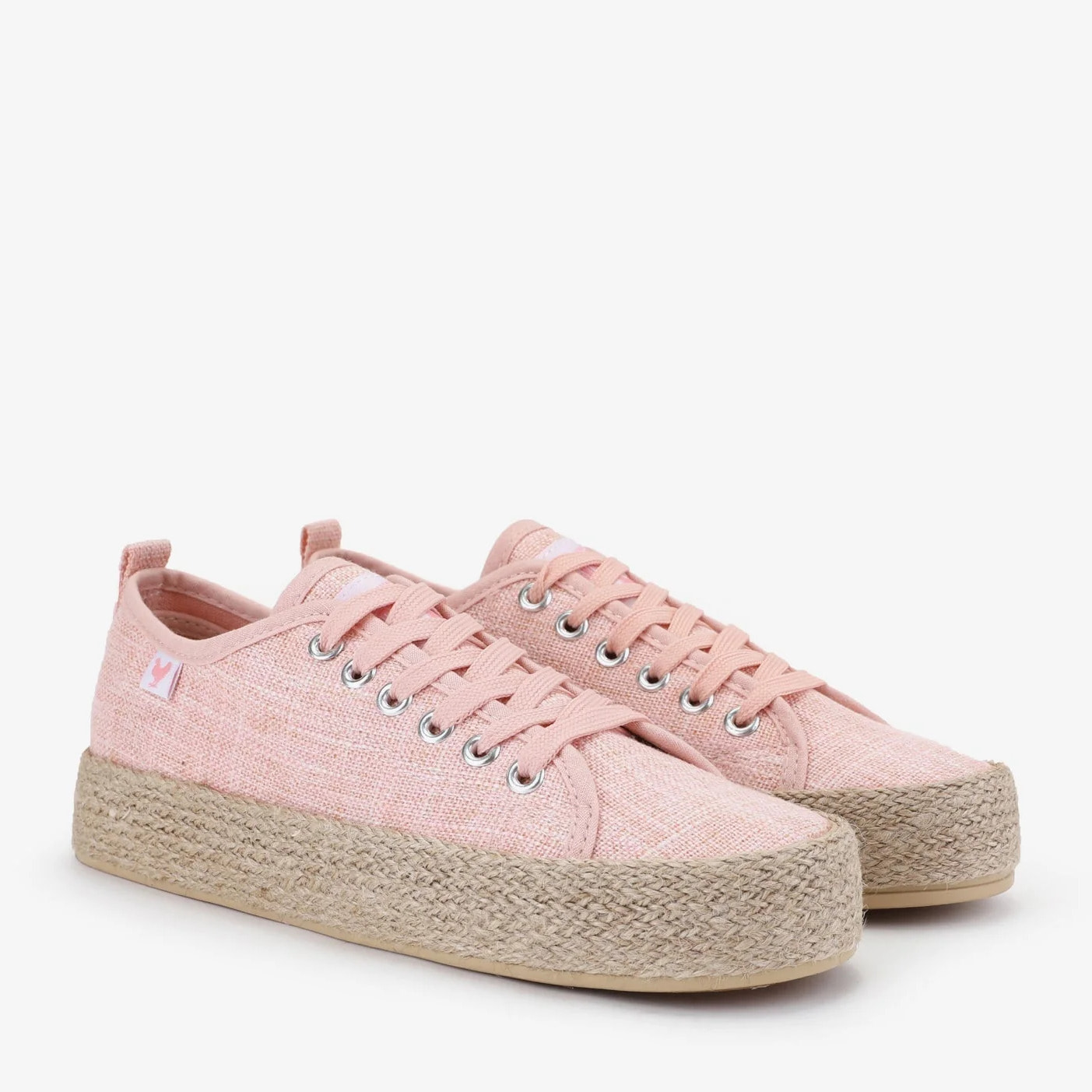 Zapatillas Ada Linen Rosa