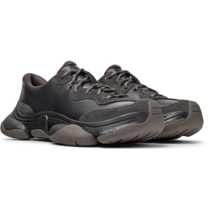 Zapatillas - CAMPER Karst 2 - Negro - Cuero liso