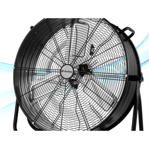 Ventilateur de sol industriel 250W avec pales en aluminium