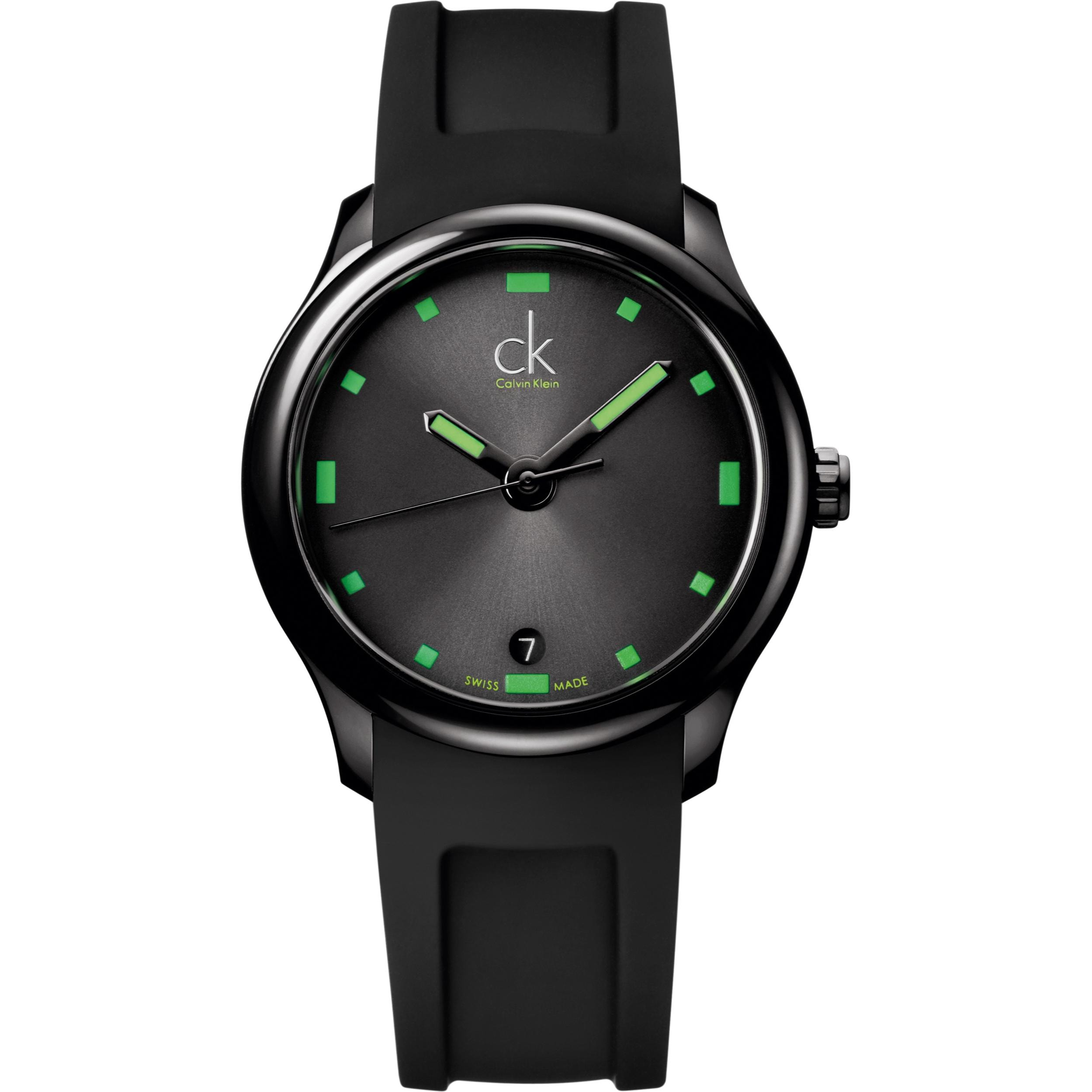 Orologio CALVIN KLEIN VISIBLE Silicone Nero