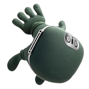 Appareil de massage Shiatsu épaules et nuque Vert Herzberg HGMSG30