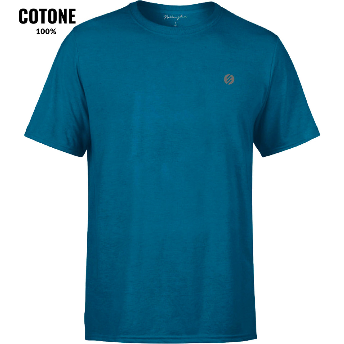 T-shirt da Uomo Girocollo in 100% Cotone Nottingham, Art. 25792 Avion