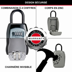 Boite à clés MASTERLOCK avec anse - Sécurité renforcée - 5414D