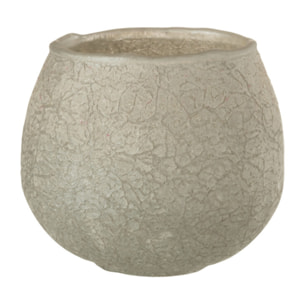 J-Line photophore Craquele Boule - verre - gris - 3 pcs