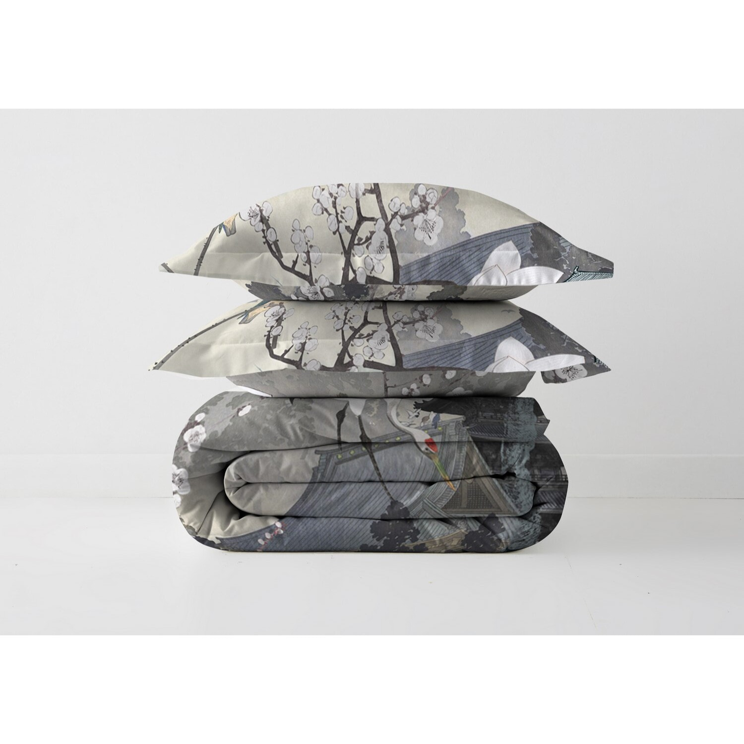Taie d'oreiller yasu gris