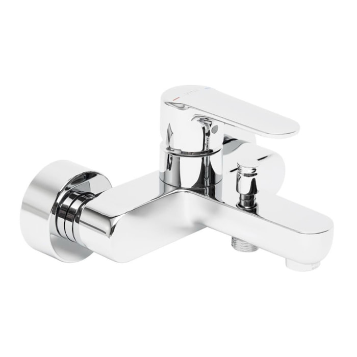 VitrA Root Mitigeur bain rond sans douche 150 mm chrome A42725