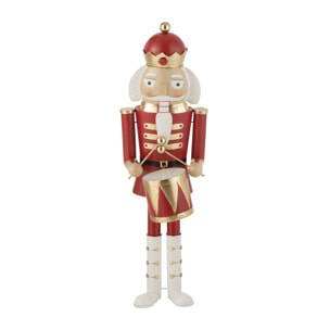 J-Line figurine Casse-Noisette Tambour - fer - rouge/or - medium