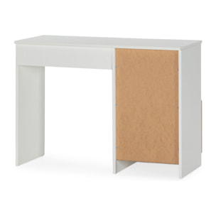 Mesa de escritorio Helen 1 puerta color Blanco