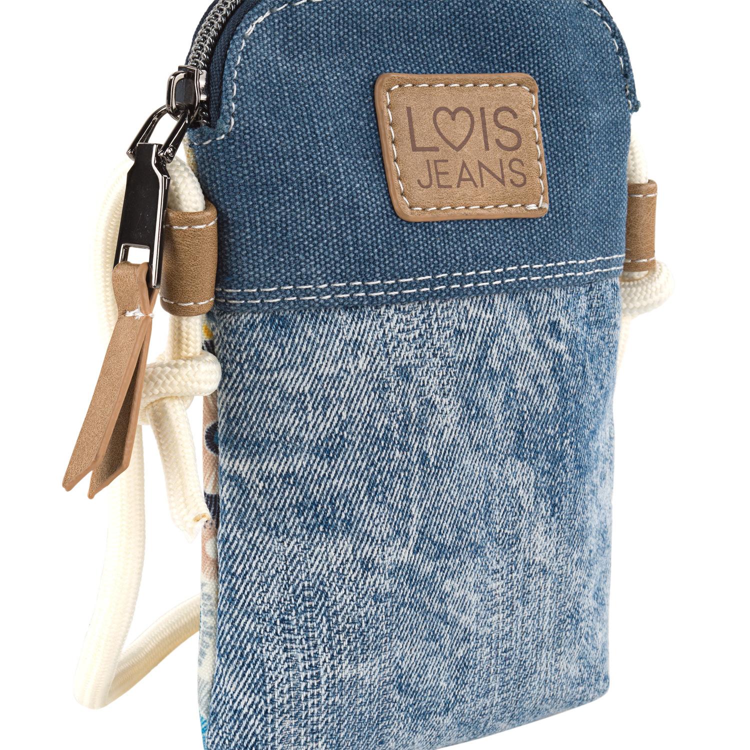 Minibolso Para Móvil Lois Carolina Azul