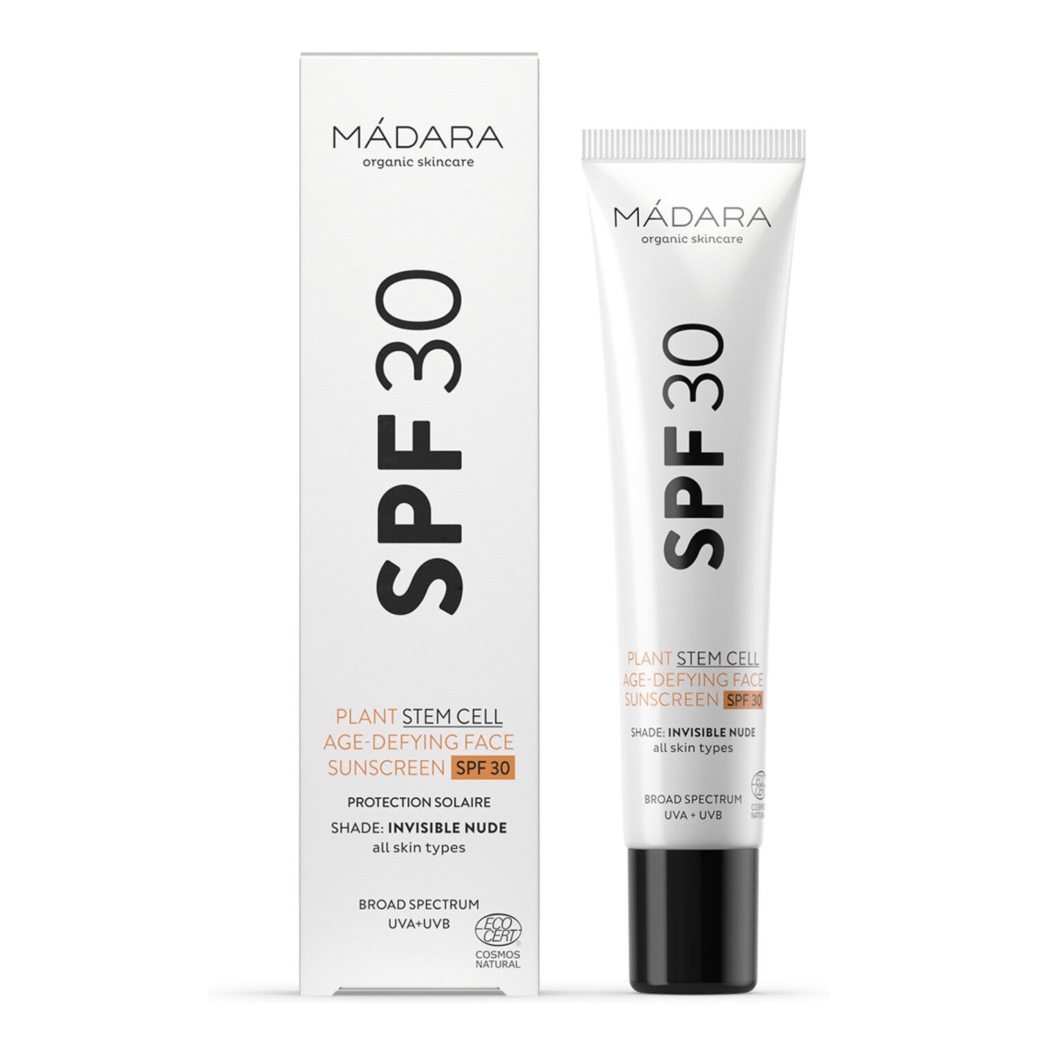 SPF30 Plant Stem Cell - Crème Solaire Anti-Âge SPF30 40 ml