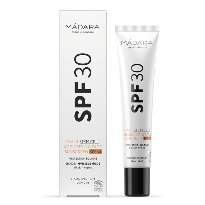 SPF30 Plant Stem Cell - Crème Solaire Anti-Âge SPF30 40 ml