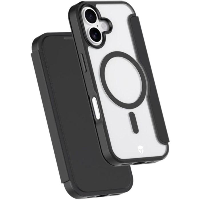 Etui FORCE CASE iPhone 17 Folio MagSafe Noir