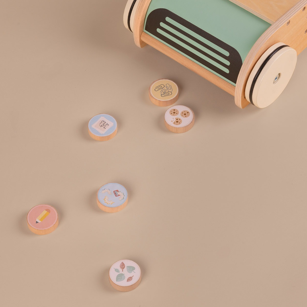 Aspiradora de madera ASPIRALOOM para niños